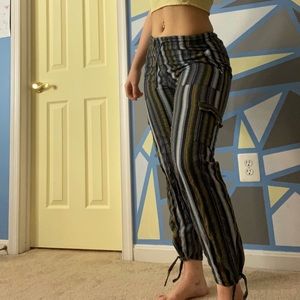 Striped peru pants
